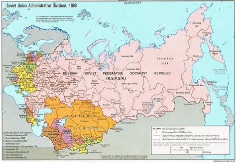 mapa da antiga união soviética